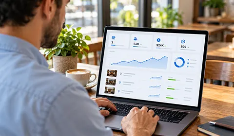 Hotel review dashboard showing unanswered reviews and recurring guest complaints